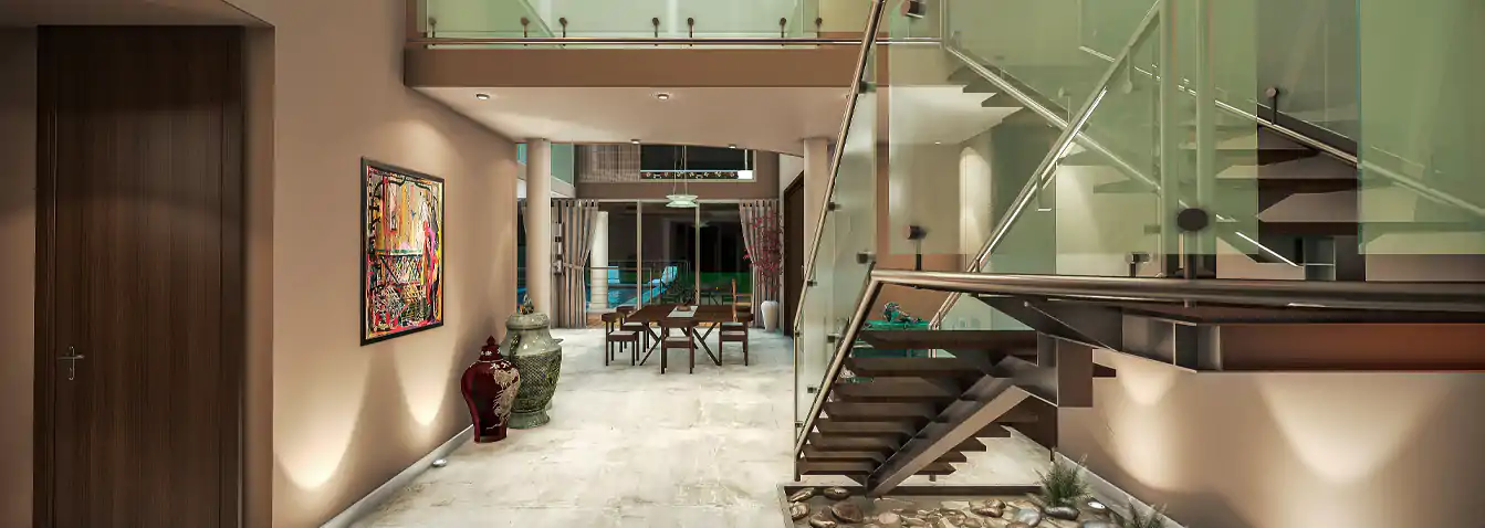 Banner 3D Render Art web