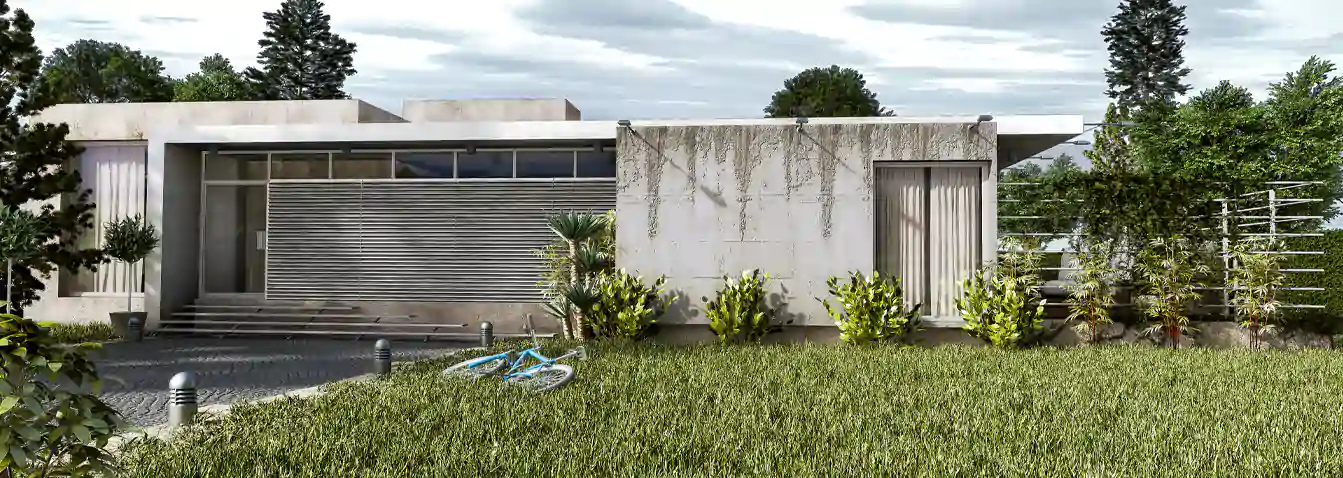 Banner 3D Render Art web